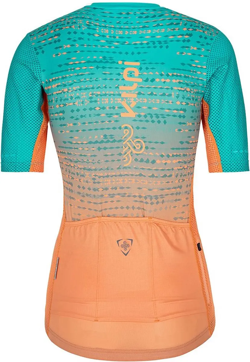 Kilpi Ritael Dames Fietstrui - Turquoise - afbeelding 2 van 5