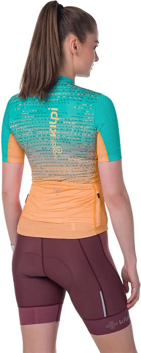 Kilpi Ritael Dames Fietstrui - Turquoise - afbeelding 3 van 5