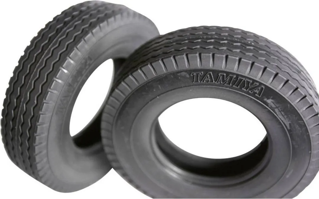 Tamiya 56527 Truckbanden 22mm Wegprofiel - 1 Paar