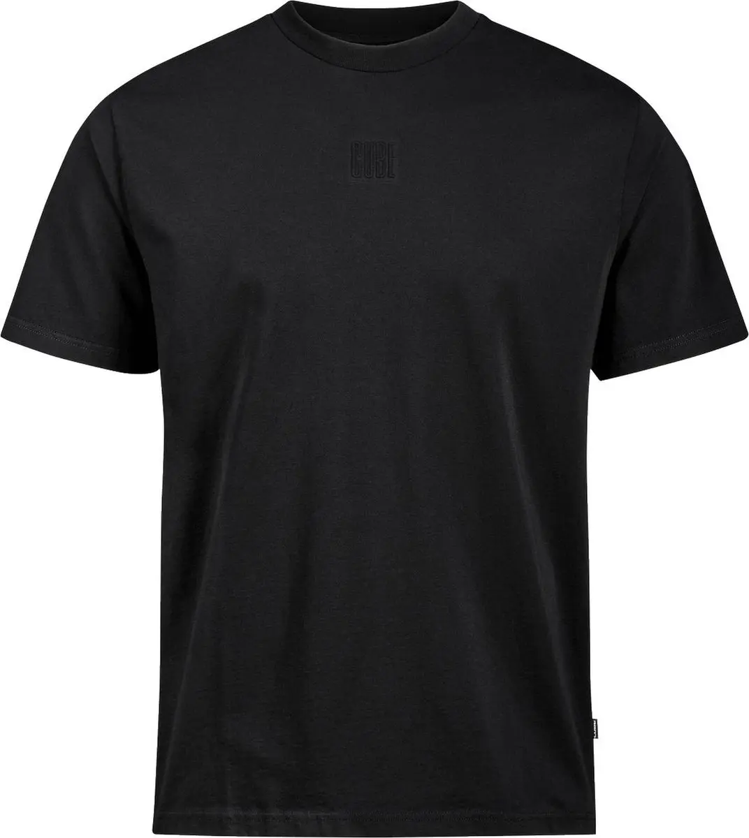 CUBE Organisch Fietsshirt EMBOSSED GTY FIT BLACK L