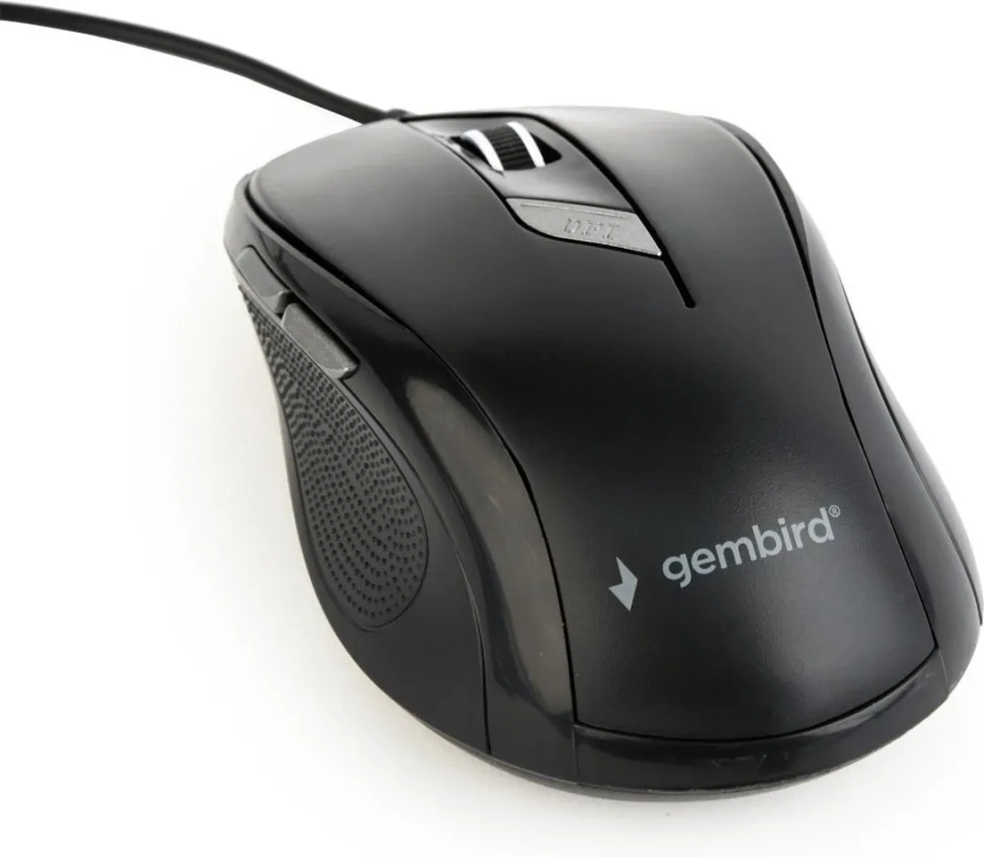 Gembird MUS-6B-01 Optische Muis - 6 Knoppen - Zwart