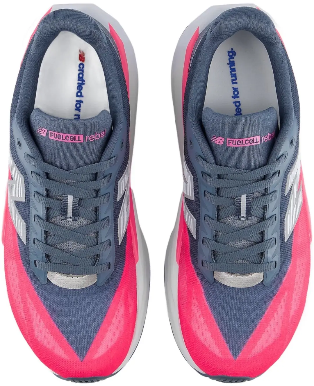 New Balance FuelCell Rebel v5 Hardloopschoenen Dames - Blauw/Roze - afbeelding 4 van 6