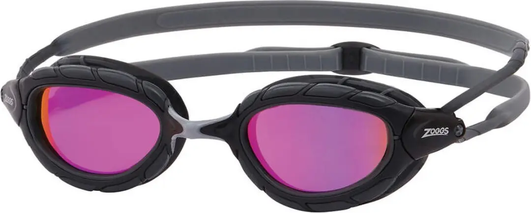 Zoggs Predator Titanium Zwembril - Zwart/Grijs - Small - afbeelding 2 van 2