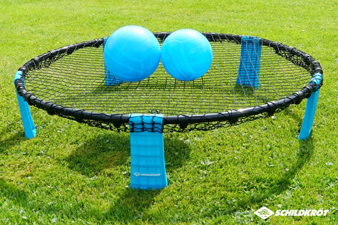 Schildkröt Roundnet Set 90cm - Blauw - afbeelding 5 van 6