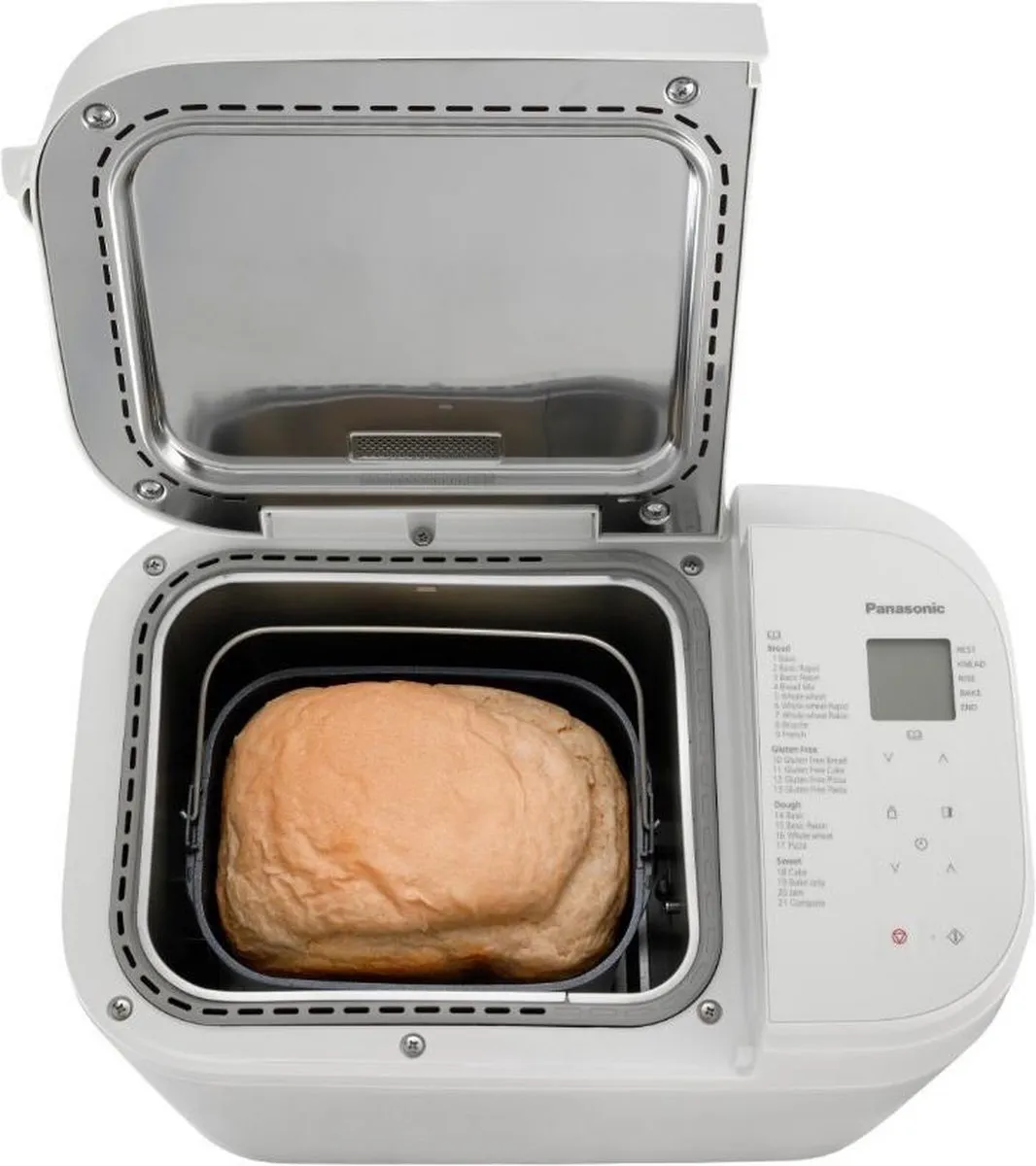 Panasonic SD-B2510WXE Broodbakmachine - 21 Programma's - 550W - Wit