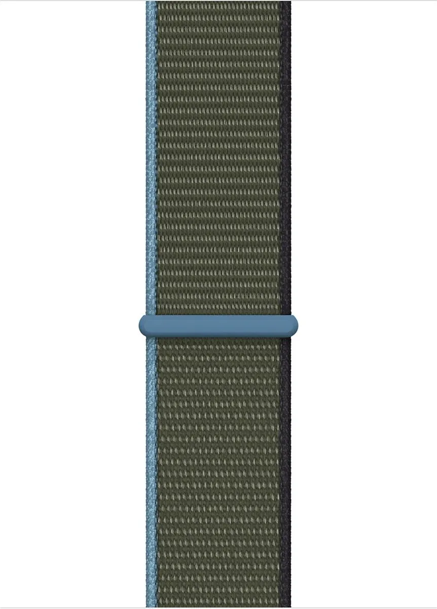 Apple Watch Geweven Sport Loop 40mm - Groen