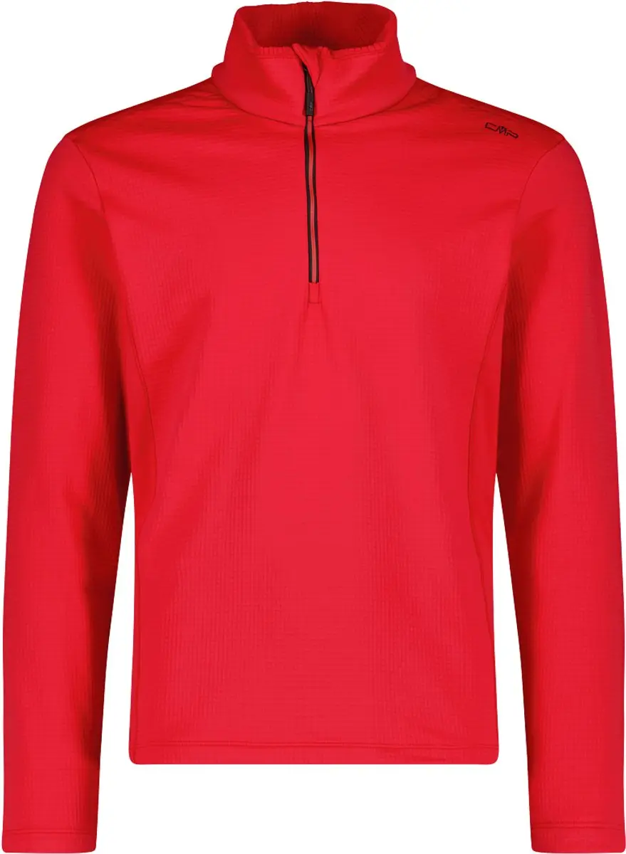 Cmp Sweat 3g10747 Sweatshirt Met Halve Rits Rood L Man