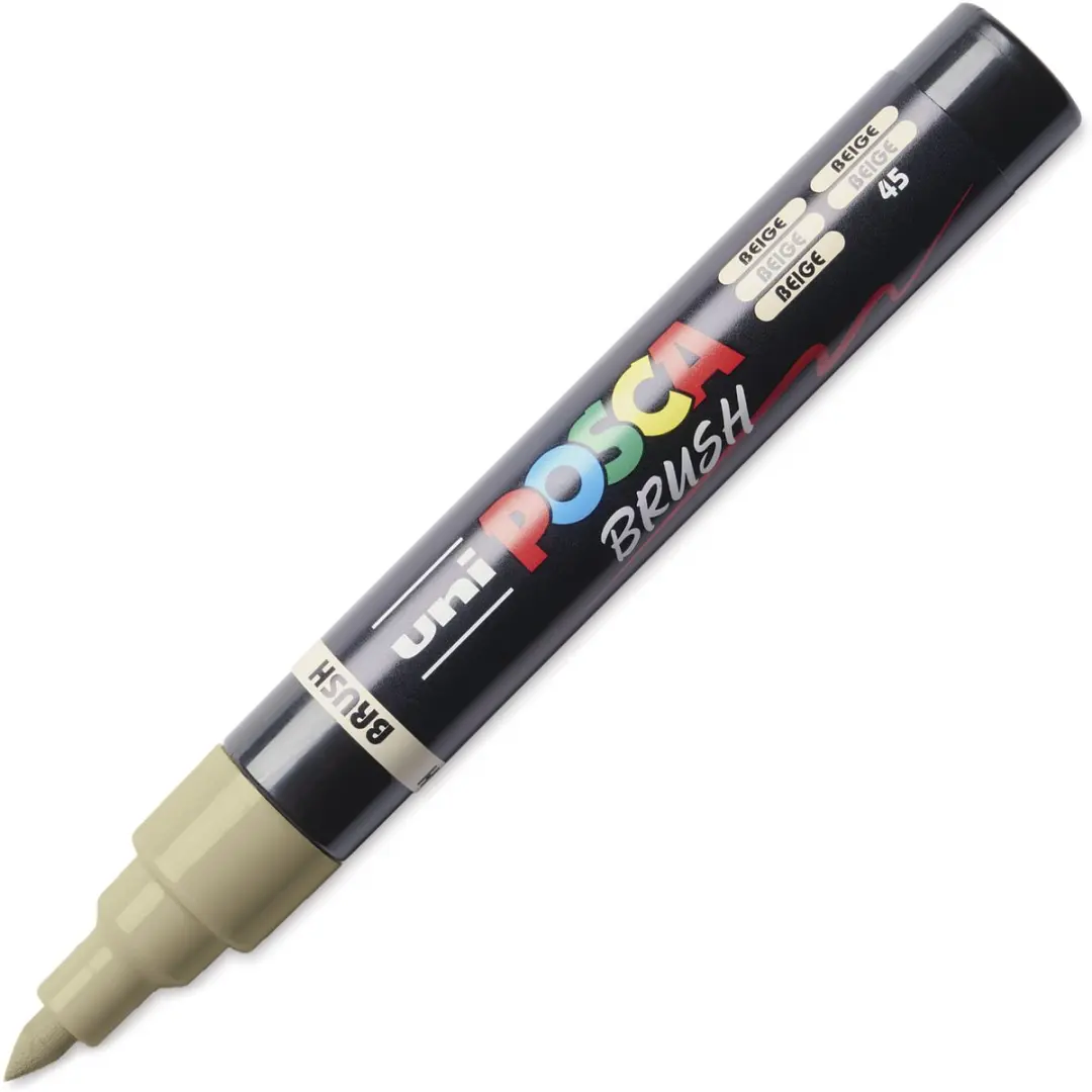 Posca PC-5BR Brushmarker - Beige - afbeelding 3 van 4