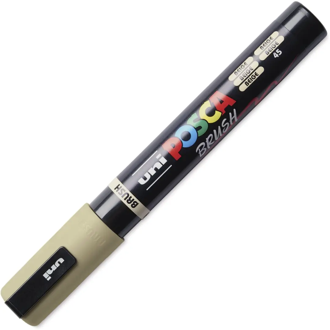 Posca PC-5BR Brushmarker - Beige - afbeelding 2 van 4
