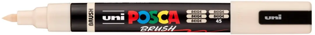 Posca PC-5BR Brushmarker - Beige - afbeelding 4 van 4