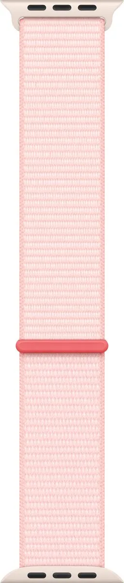 Apple Sport Loop Horlogeband - Lichtroze 45mm