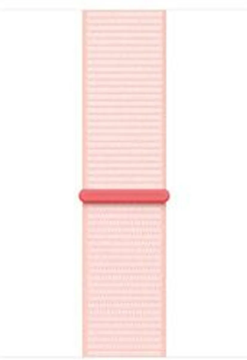 Apple Sport Loop Horlogeband - Lichtroze 45mm - afbeelding 6 van 6