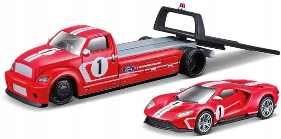 Maisto 2018 Ford GT Heritage Edition-set