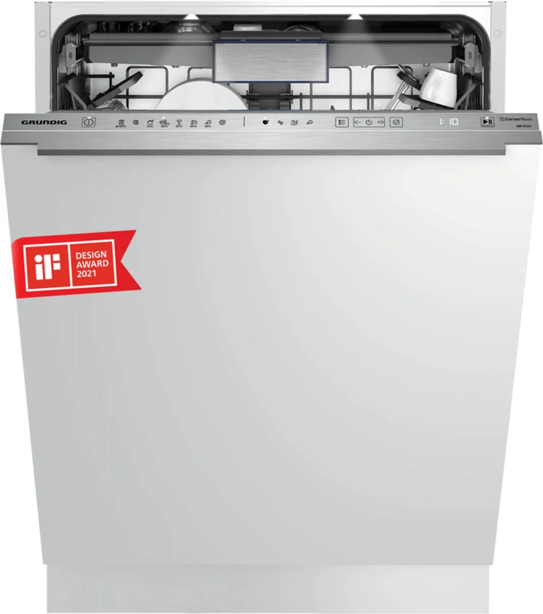 Grundig GNVP3630B Inbouw Vaatwasser 16 Couverts