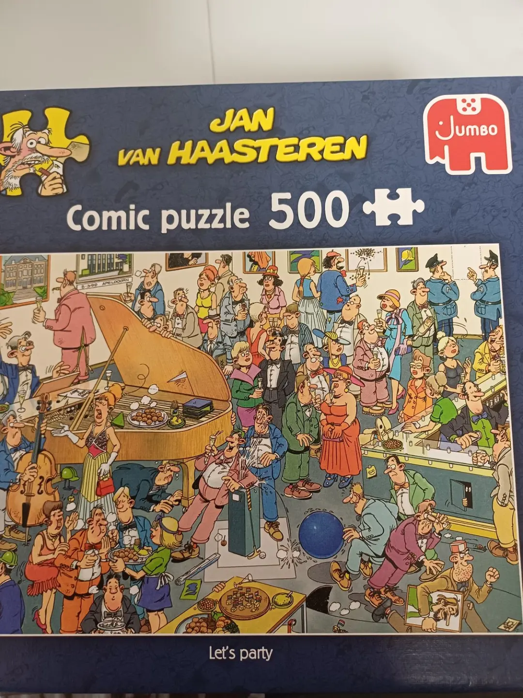 jan van haasteren puzzel lets party 500 stukjes