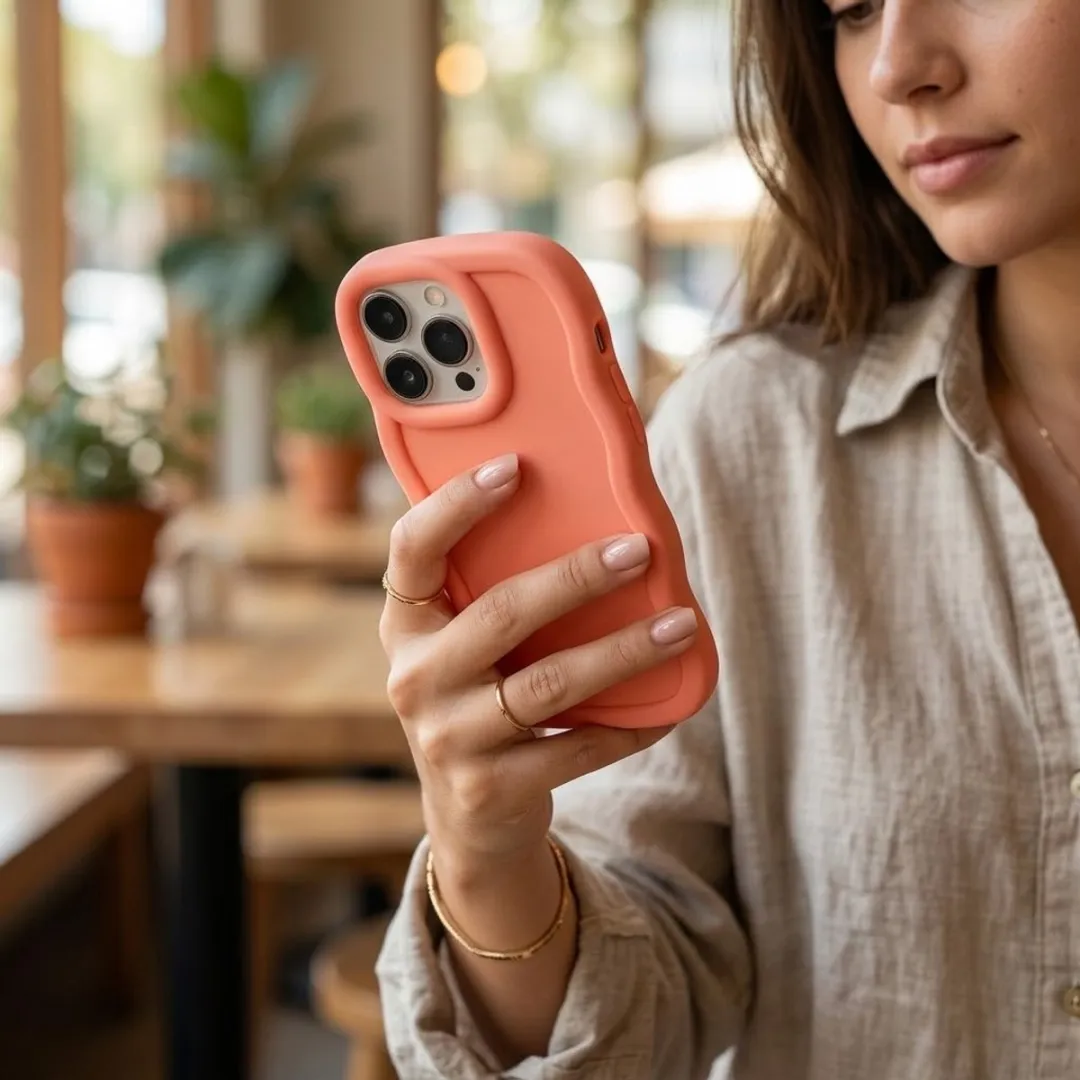 NUVEX iPhone 17 Siliconen Hoesjeset - 6 Stuks - Mintgroen/Zwart/Roz - afbeelding 6 van 6