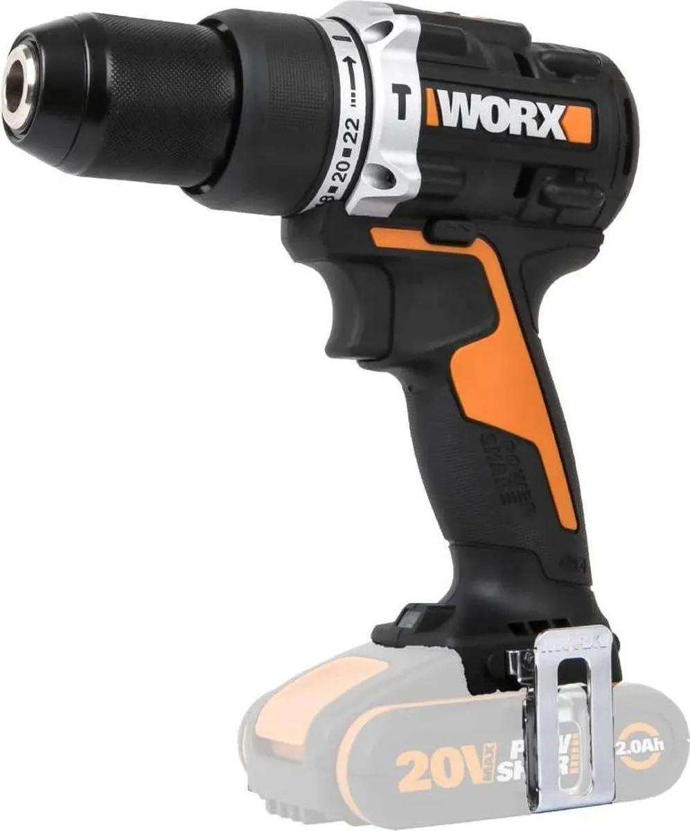 Worx WX352.9 Schroef- en Klopboormachine 20V - 2 Snelheden