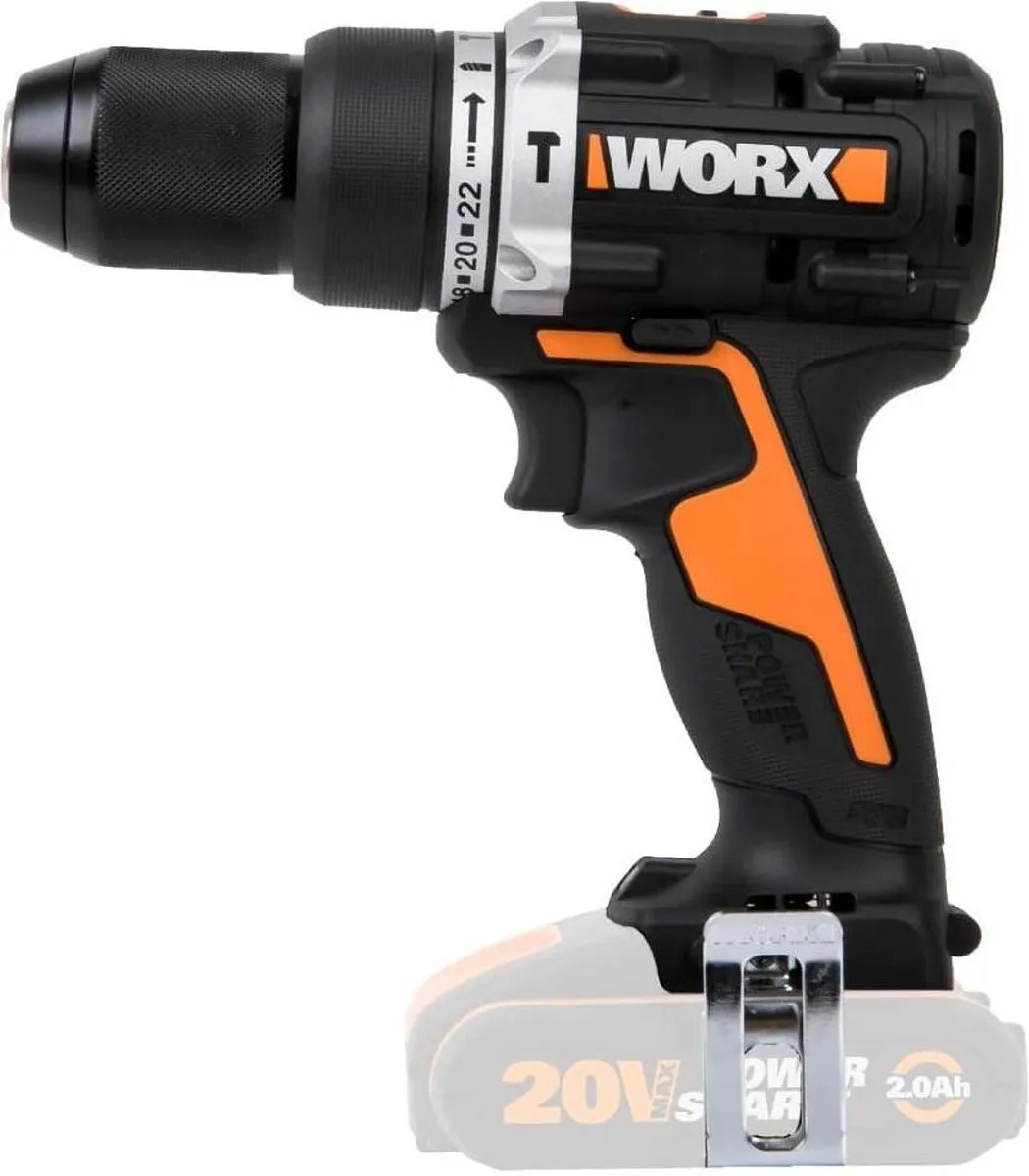 Worx WX352.9 Schroef- en Klopboormachine 20V - 2 Snelheden