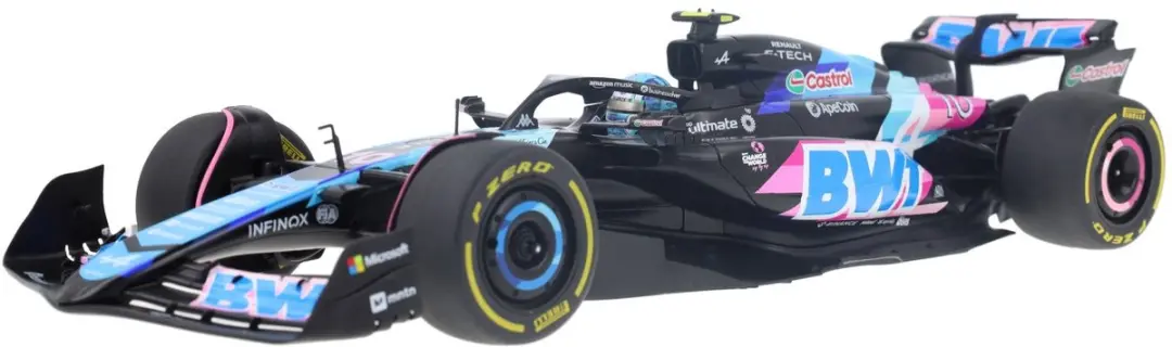 Alpine A524 Solido Modelauto 1:18 2024 Pierre Gasly BWT Alpine F1 Team S1814002