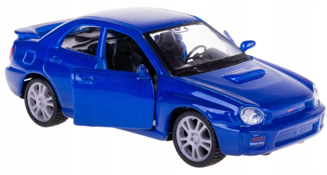 Maisto Subaru Impreza WRX STI Pull-back Model Auto 1:40 Blauw