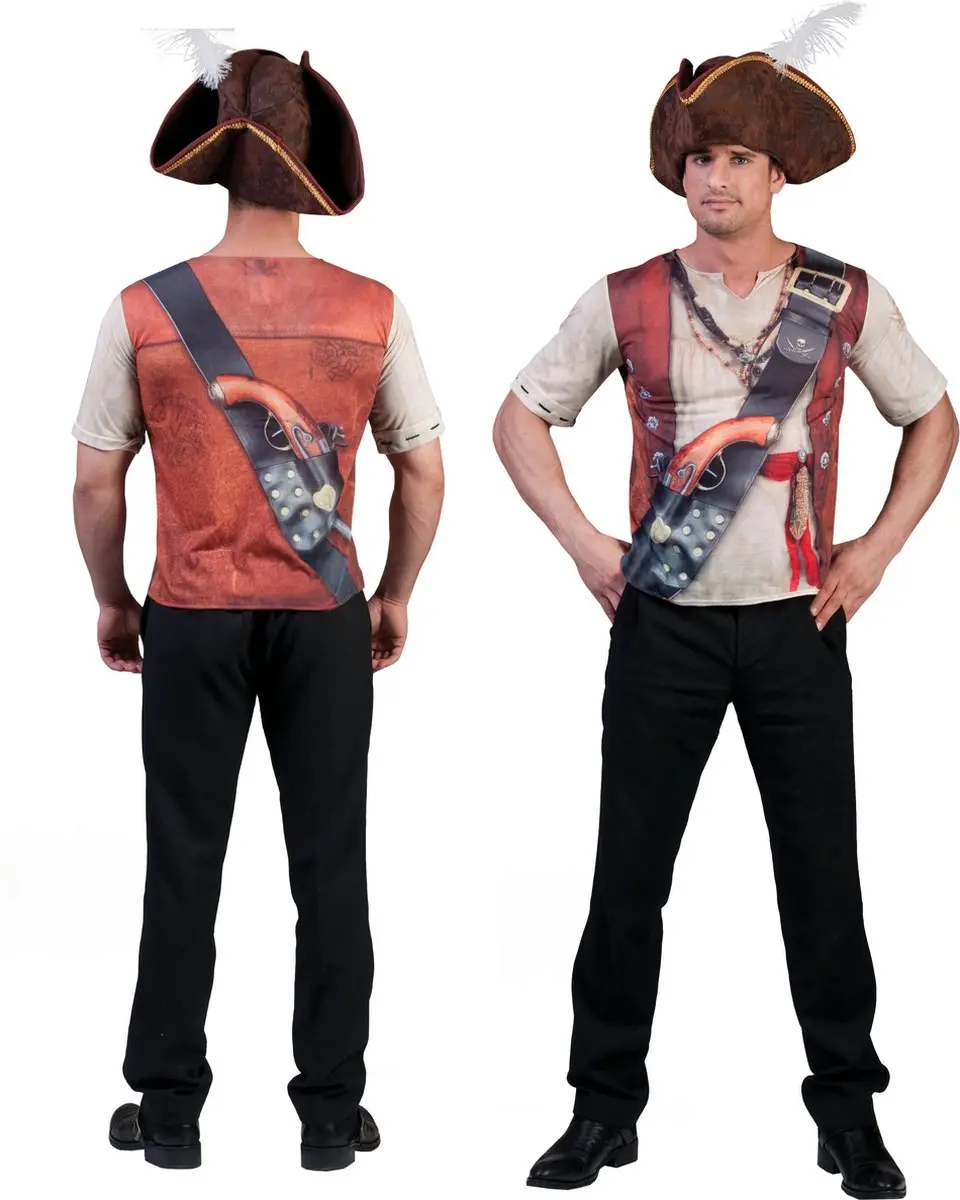 3d-Shirt Piraat Man