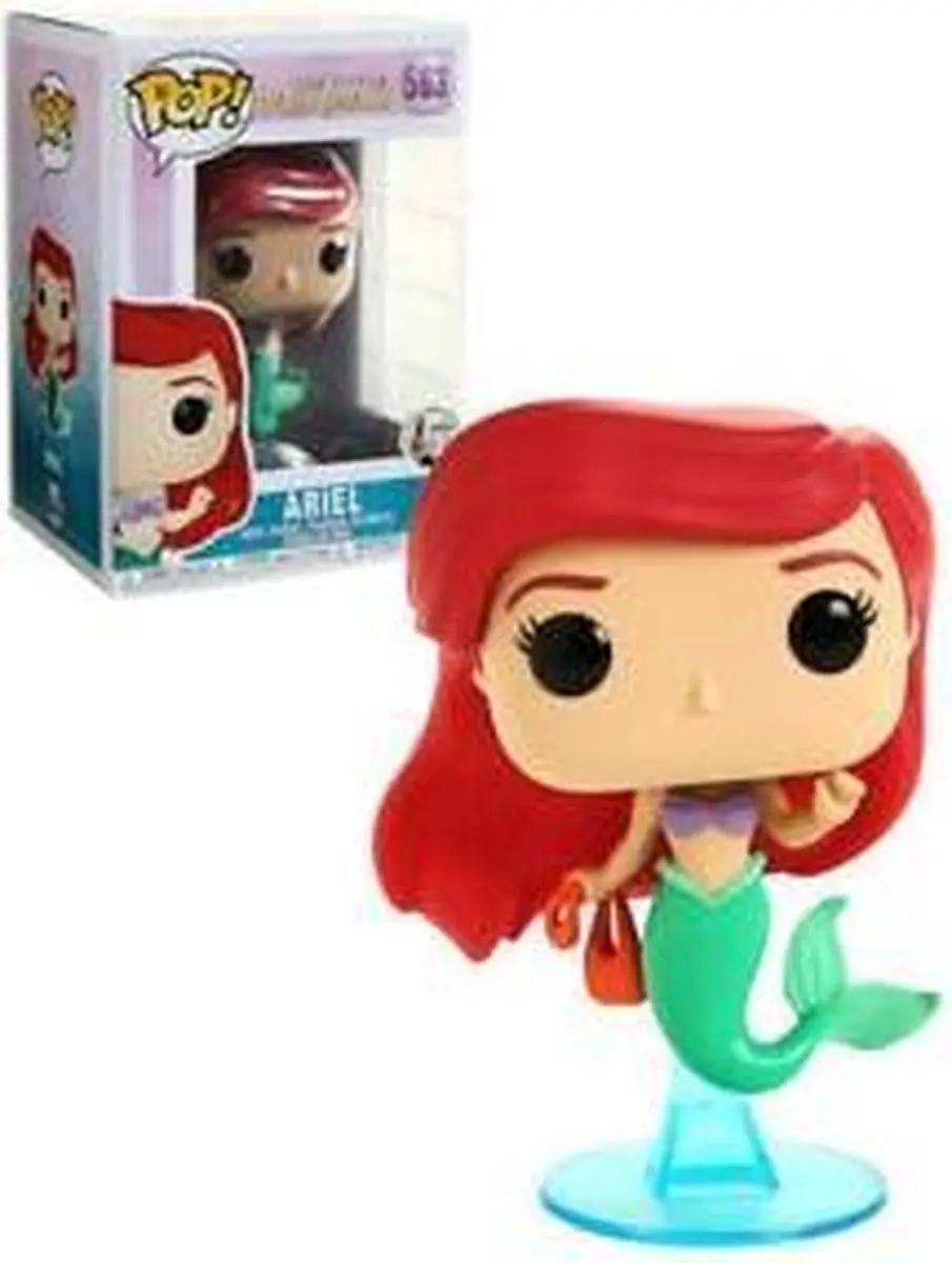 Funko Pop! Little Mermaid Ariel 563 Vinylfiguur - afbeelding 6 van 6
