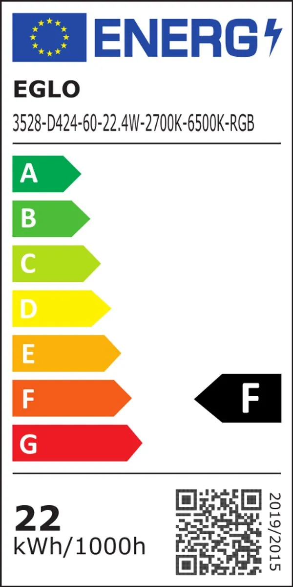 EGLO connect.z Turcona-Z Plafondlamp Ø45cm - Wit - RGB & Wit - Zigbee