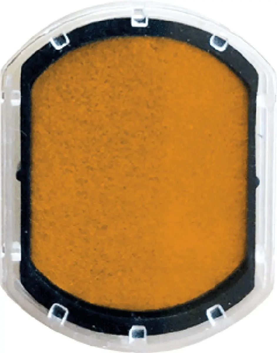 Colop little NIO Vervangingsstempelkussen - Shiny Orange - afbeelding 2 van 2