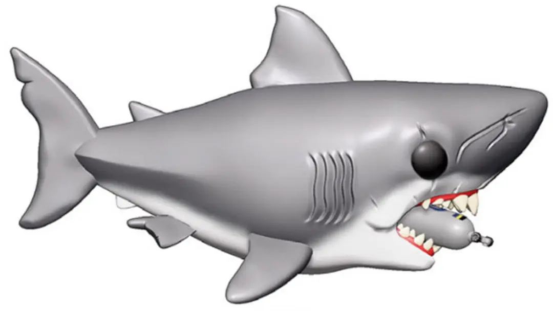 Funko Pop! Jaws Great White Shark Vinylfiguur 759 - afbeelding 6 van 6