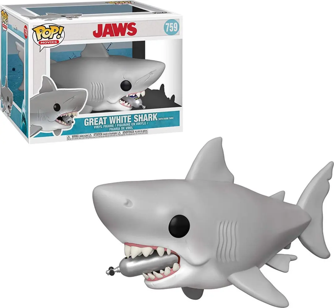 Funko Pop! Jaws Great White Shark Vinylfiguur 759 - afbeelding 5 van 6