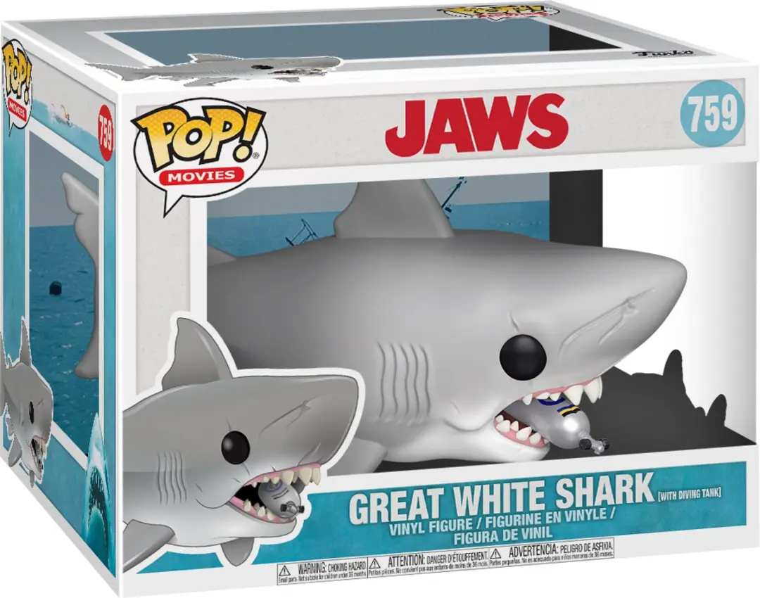 Funko Pop! Jaws Great White Shark Vinylfiguur 759 - afbeelding 4 van 6