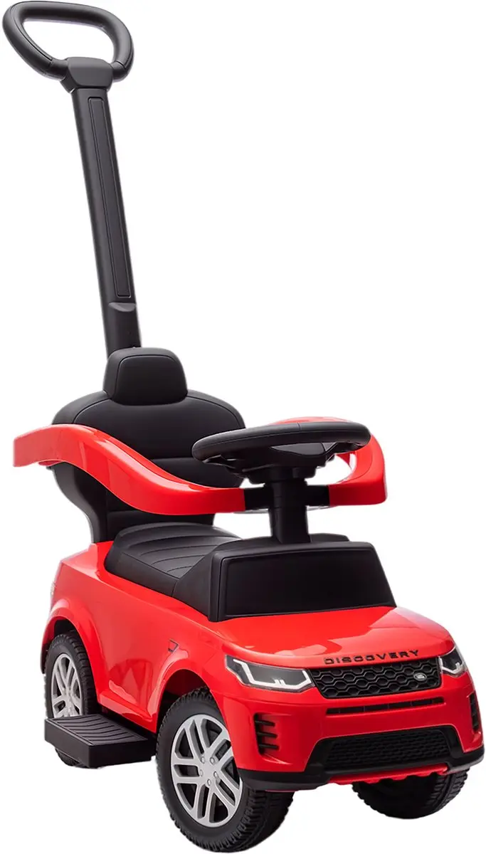 AIYAPLAY-Rijauto met glijbaan-PP-84x40x94,5cm-Rood