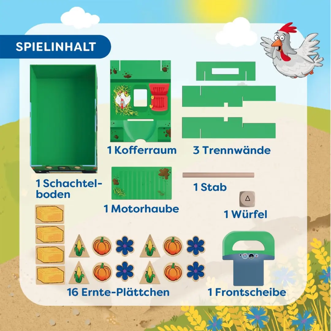 Haba Mijn Eerste Spellen Lenny's Tractor Dobbelspel - afbeelding 4 van 5