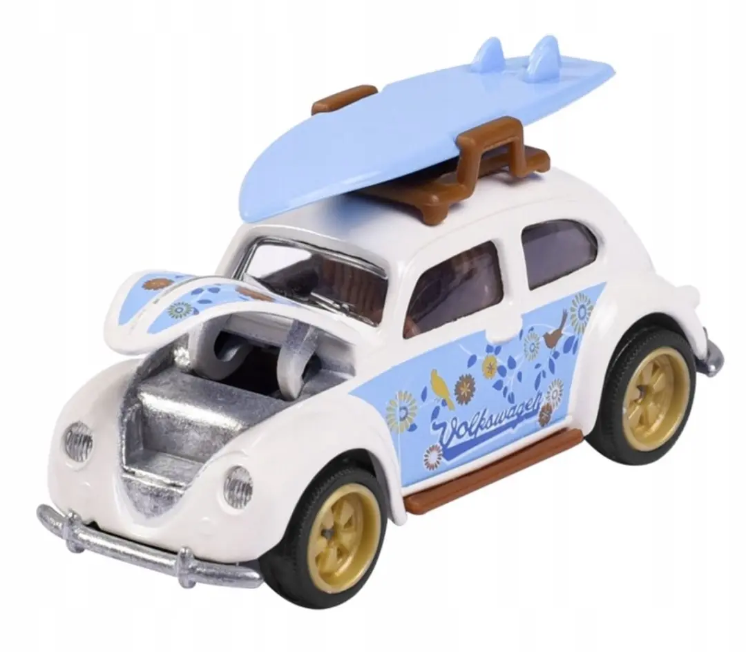Majorette Deluxe Volkswagen Kever Wit 1:64 Metaal Nieuw