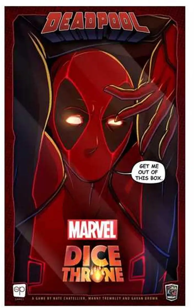 Asmodee Marvel Dice Throne Deadpool Deluxe - afbeelding 2 van 2