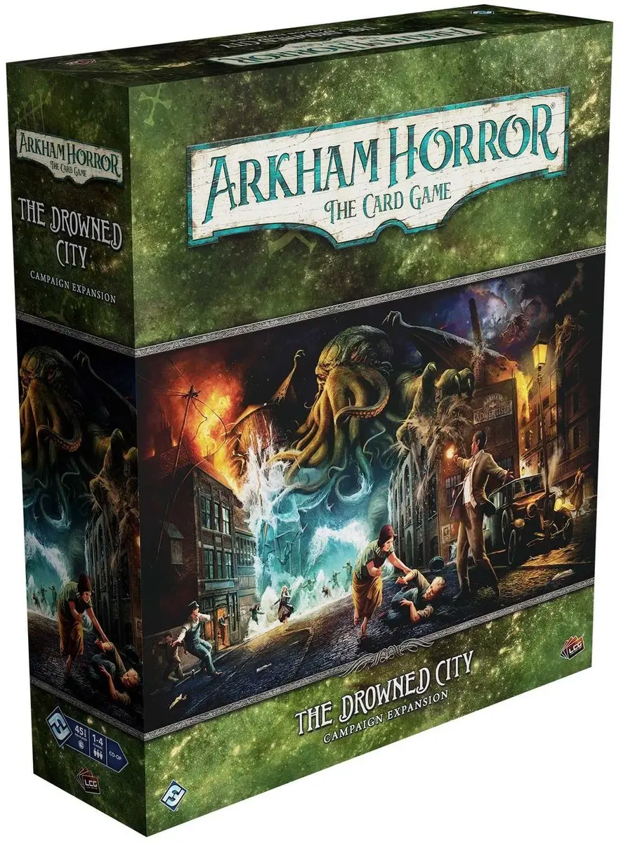 Fantasy Flight Games Arkham Horror LCG The Drowned City Expansion