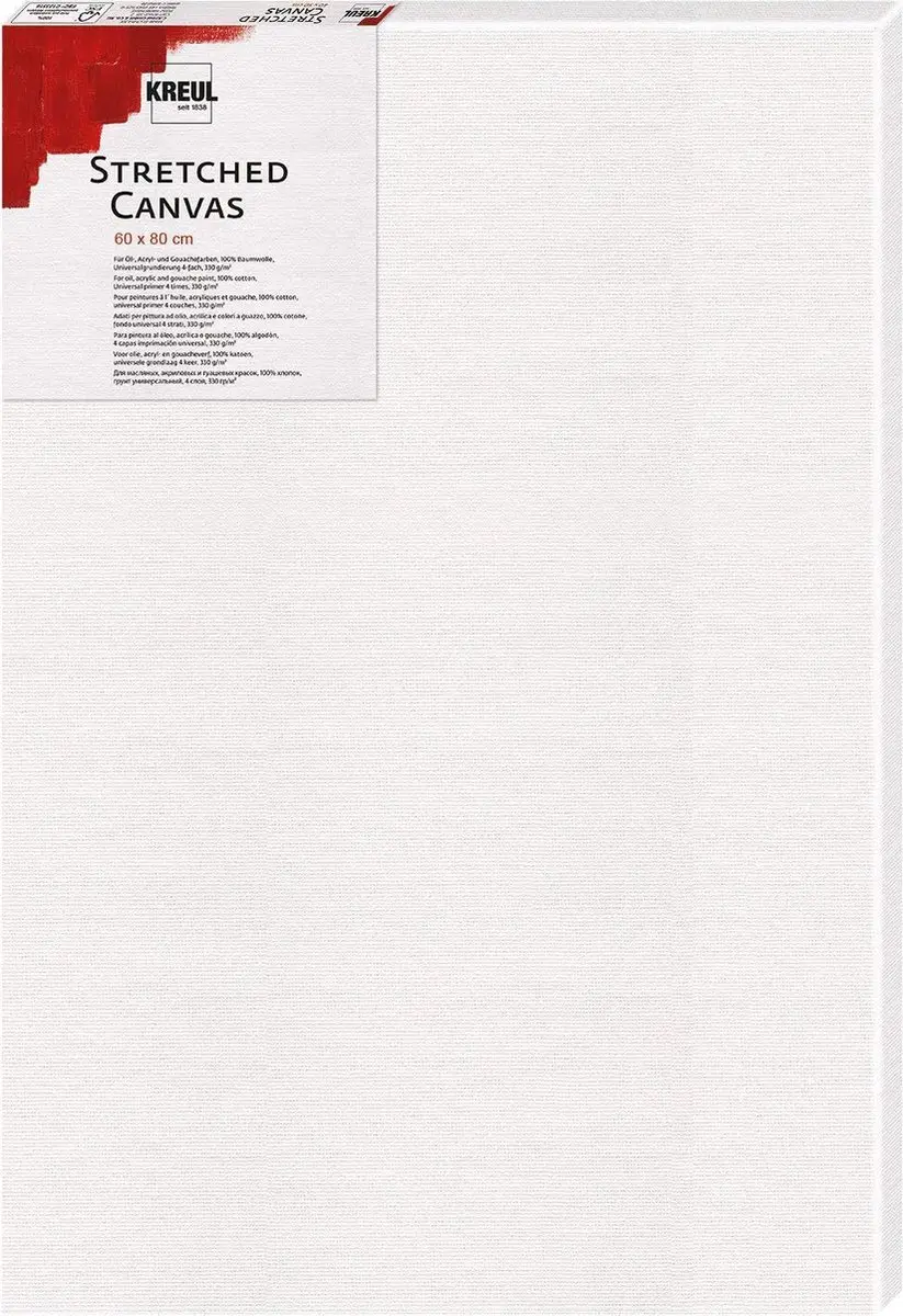 Kreul Stretched Canvas Frame 60 x 80 cm