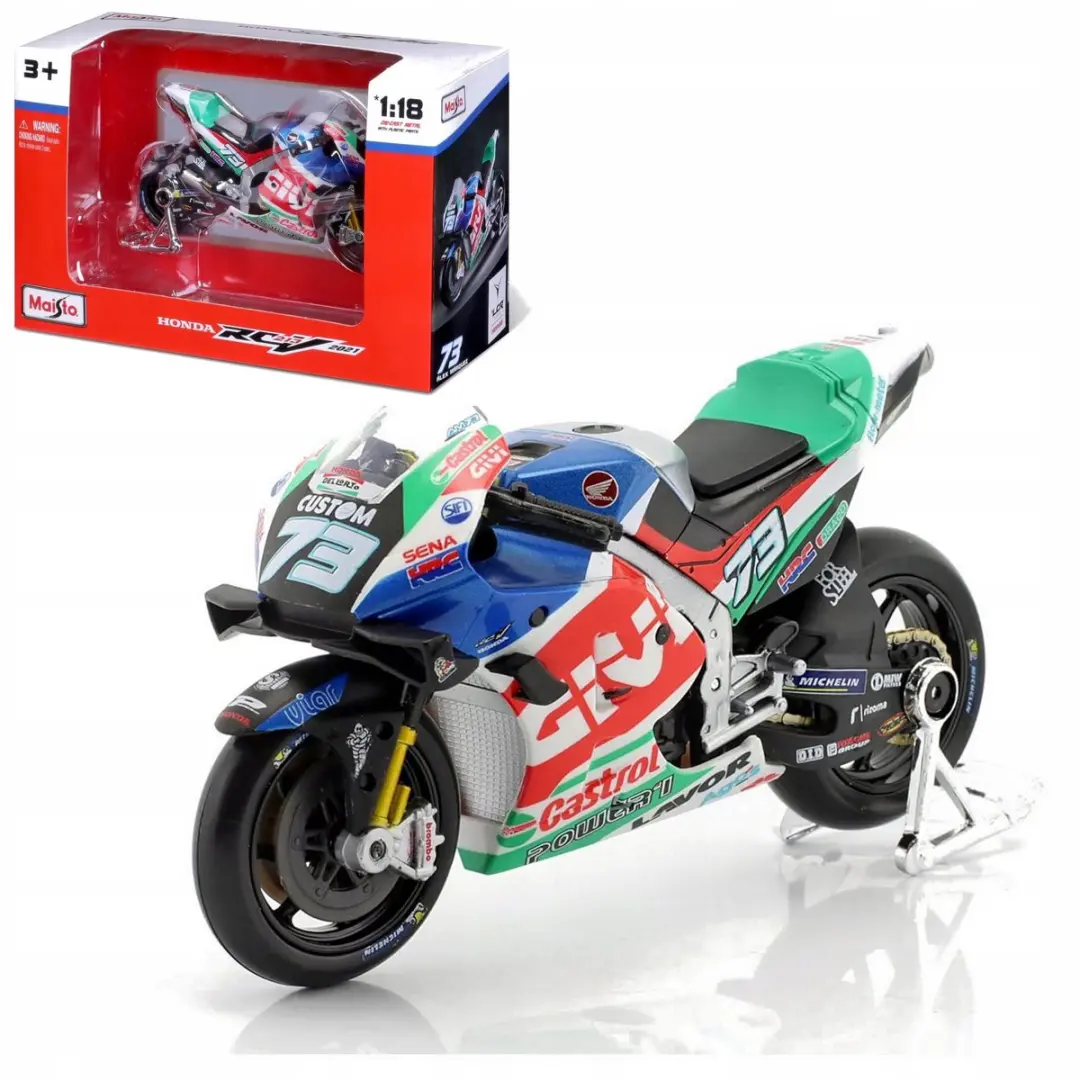 Honda RC213V 2021 MotoGP Alex Marquez Schaal 1:18 Model Maisto