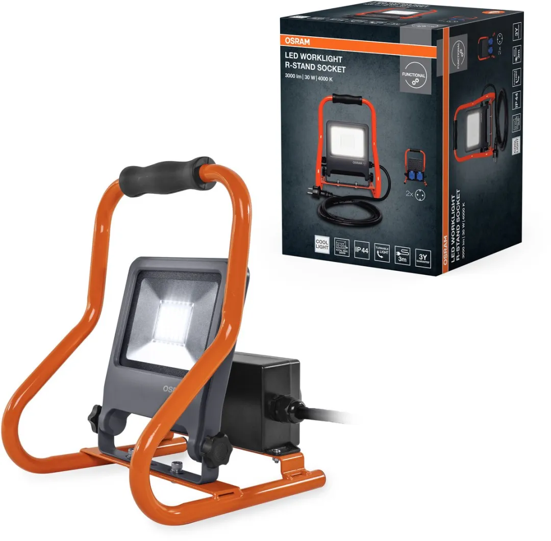 Osram LED Werklamp R-Stand Socket 30W - 2700 Lumen