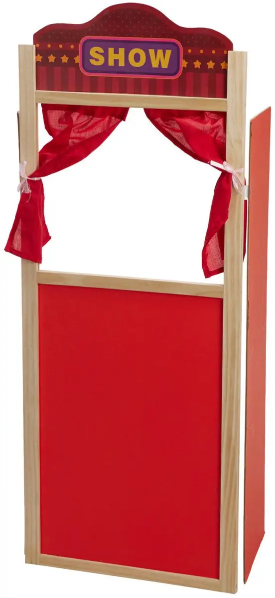 Free & Easy Speelgoed poppenkast