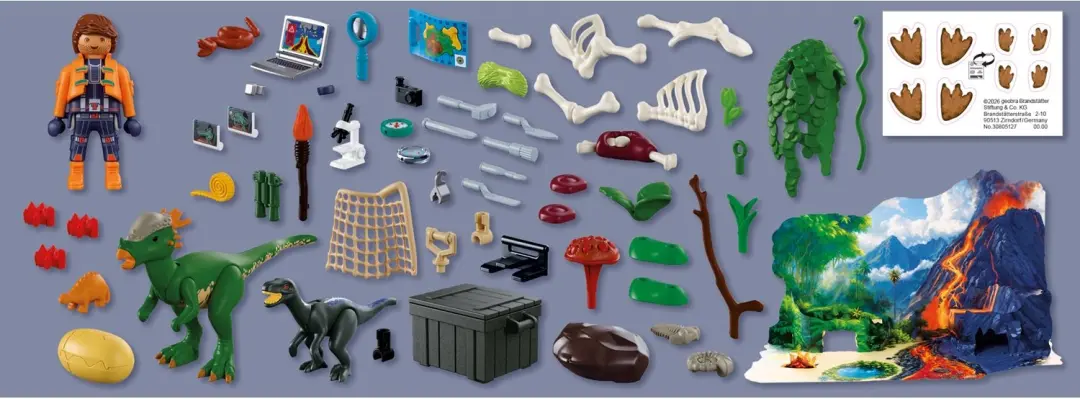 Playmobil Dino Expeditie Adventskalender - 72225 - afbeelding 3 van 6