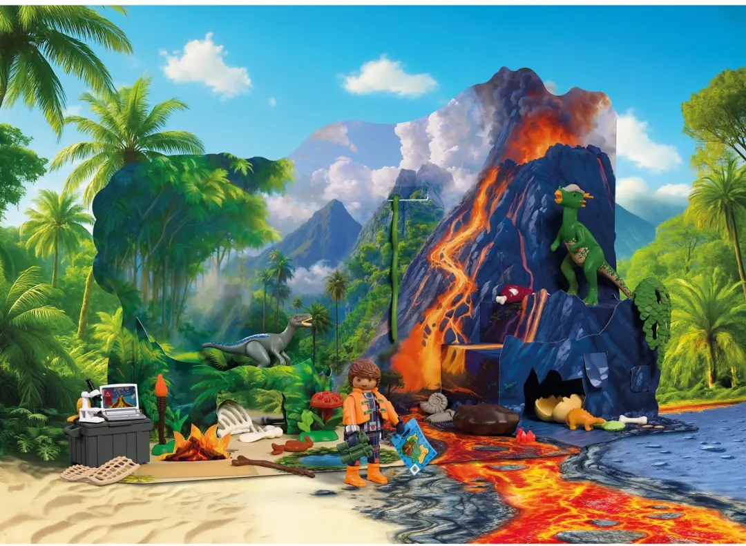 Playmobil Dino Expeditie Adventskalender - 72225 - afbeelding 5 van 6