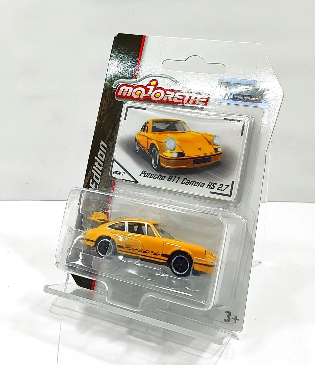 Majorette Porsche 911 Carrera RS 2.7 Geel