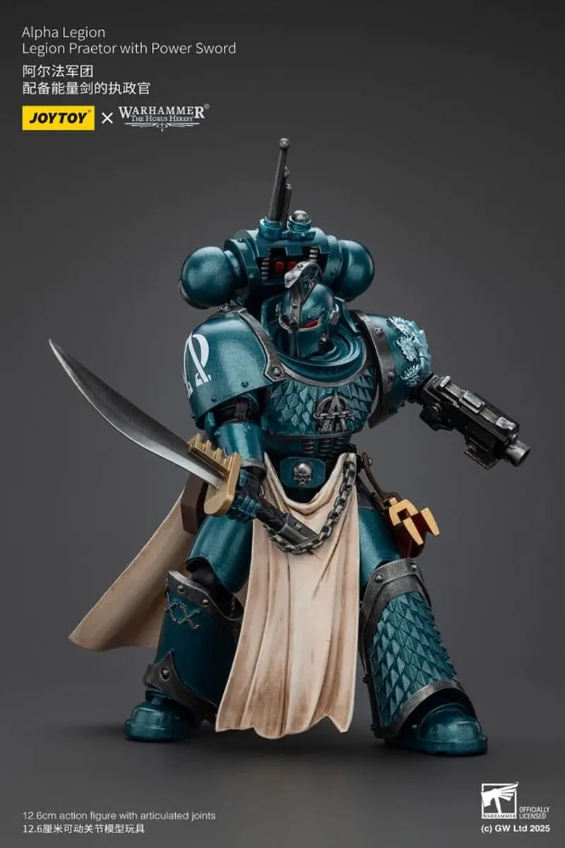 Joy Toy Warhammer Alpha Legion Praetor Actiefiguur - 20cm - afbeelding 5 van 6