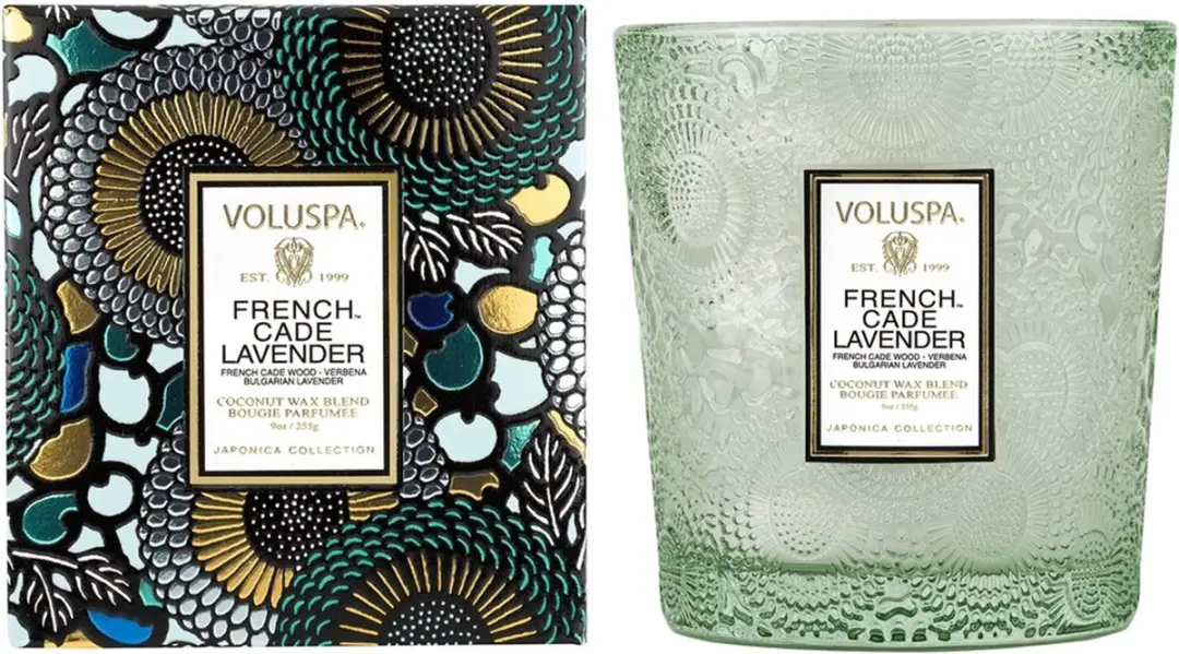 Voluspa Geurkaars French Cade Lavender Classic 255gr