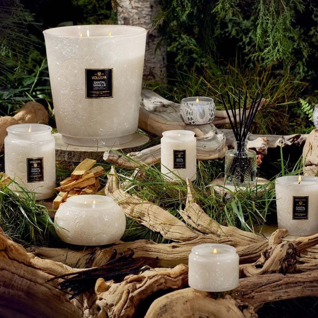 Voluspa Japonica Santal Vanille Geurkaars - 90g - afbeelding 2 van 2