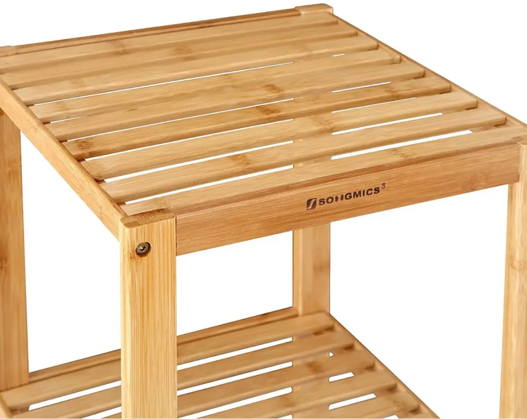 Songmics Leobert BCB55Y Bamboe Rek - 5 Planken - afbeelding 2 van 6