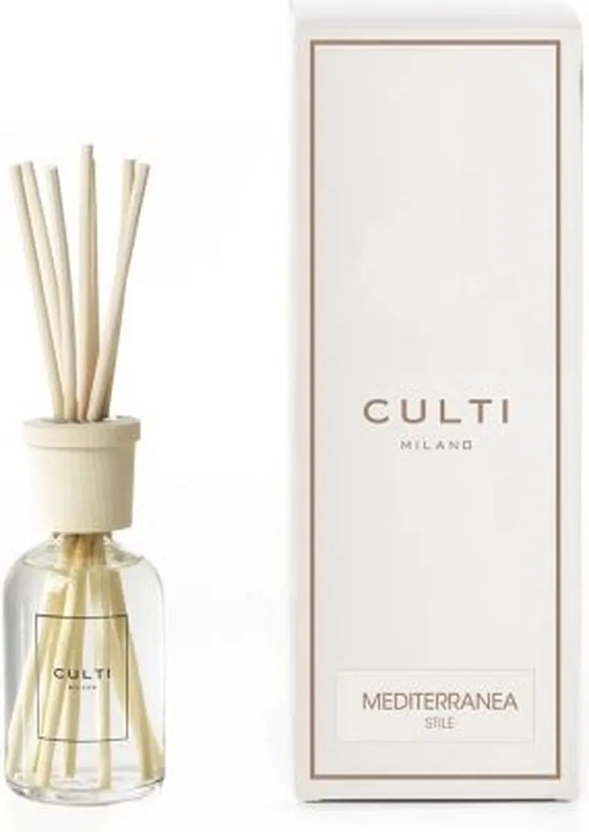 Culti Stile Classic Mediterranea Geurstokjes 100ml - afbeelding 2 van 2
