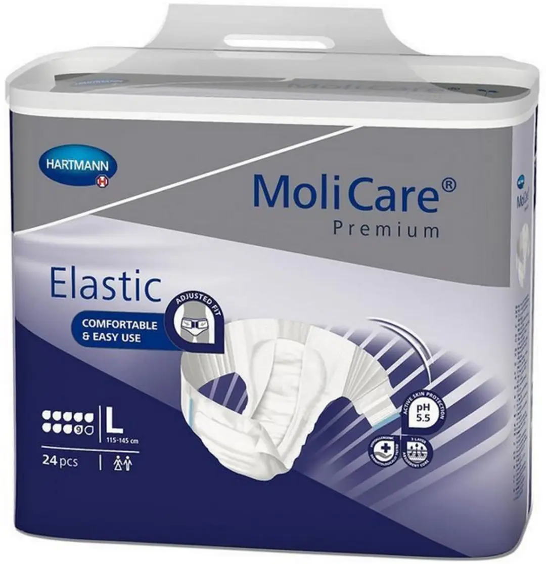 MoliCare Premium Elastic 9 Drops Incontinentieslips L