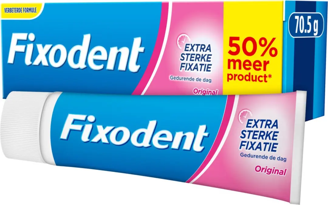 6x Fixodent Kleefpasta Original 70,5 gr